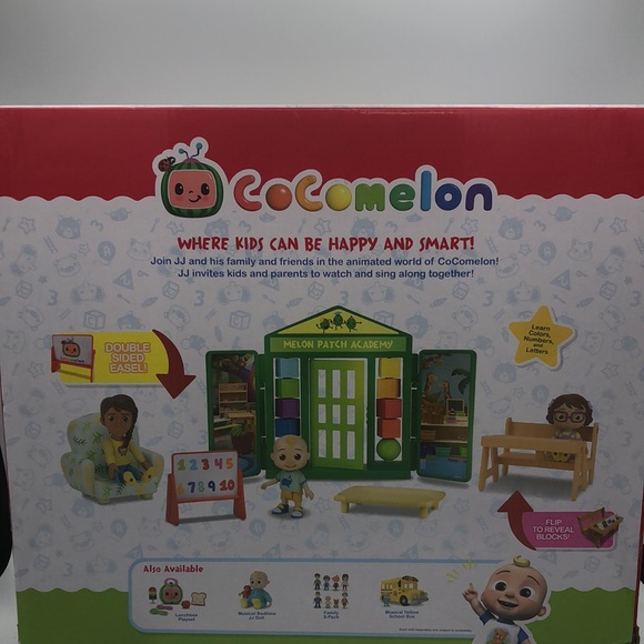 Brand New in box Cocomelon School Time Deluxe Playtime Set (ages 3+) - Picture 2 of 3